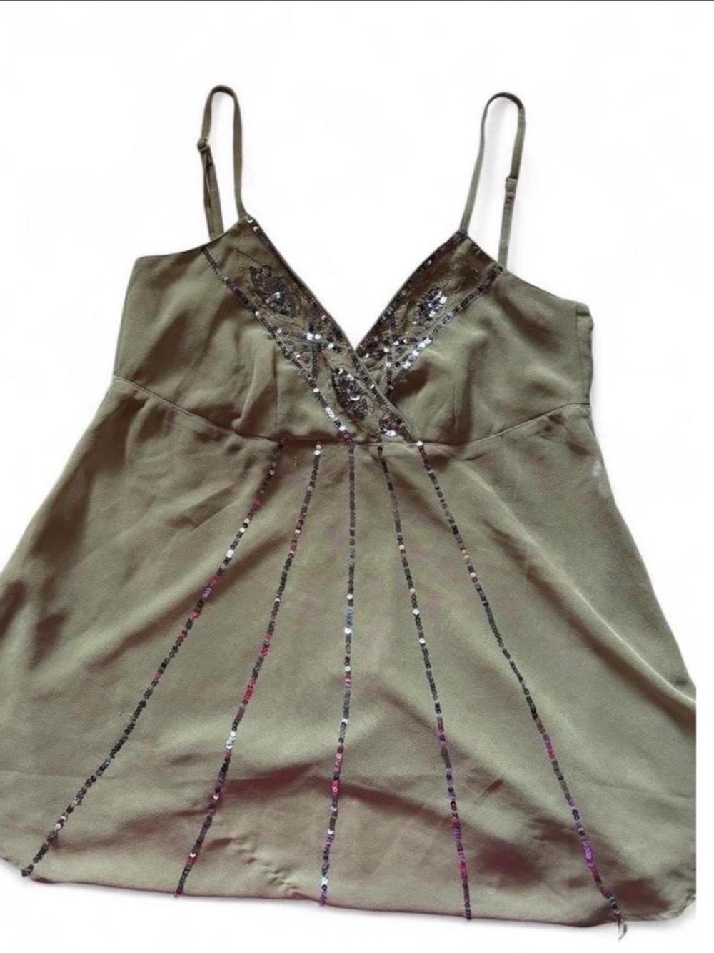 H&M Sequin Cami Top